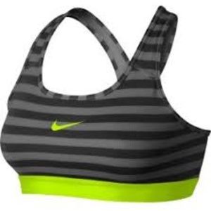 Nike Pro Classic Stripe Sports Bra